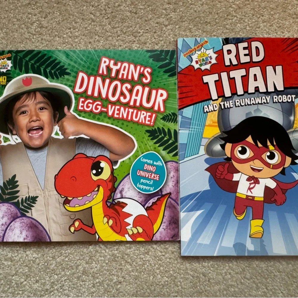 Ryan's Dinosaur Egg-Venture Book Set